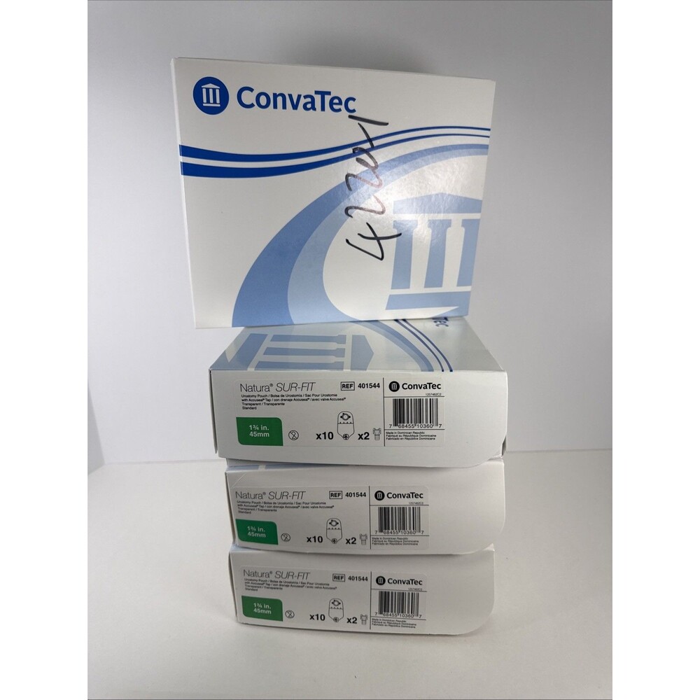 Convatec Natura Sur-Fit Urostomy Bag 401544 1 3/4" - 34 Pieces